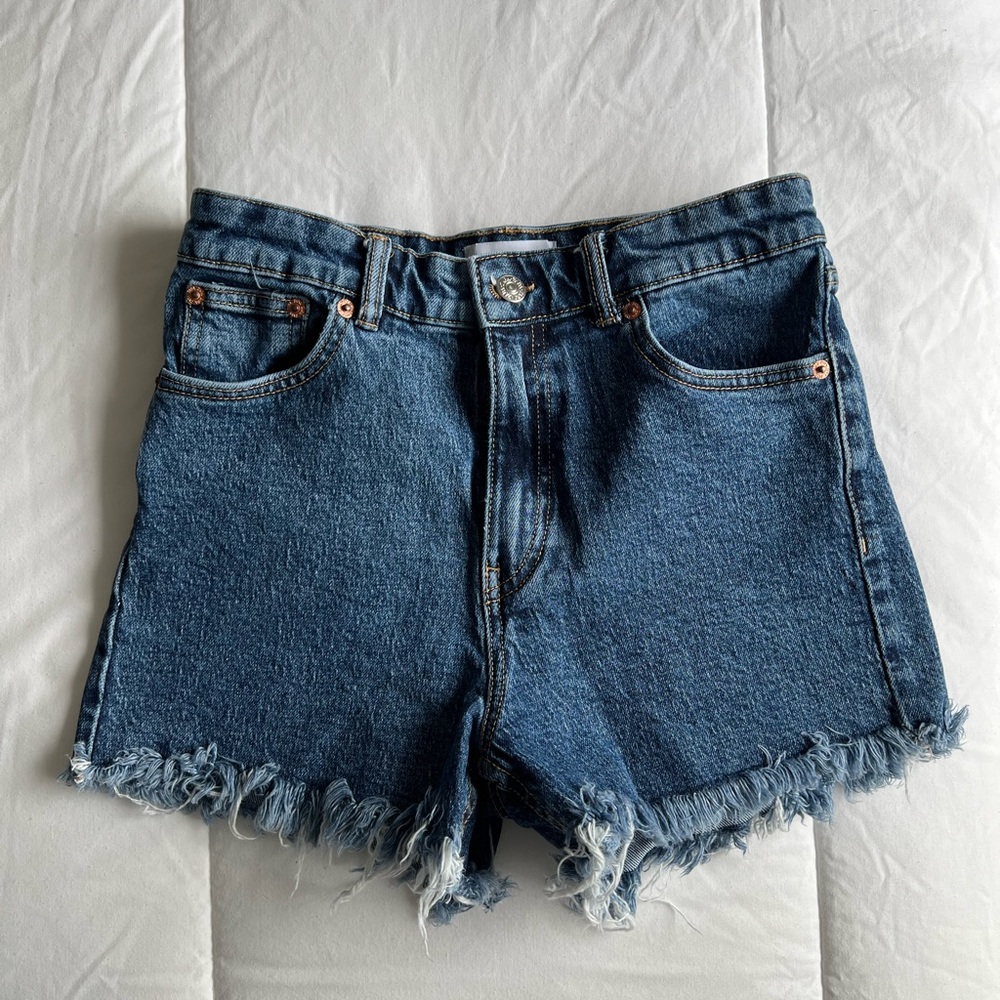 Zara Blue Jean Shorts